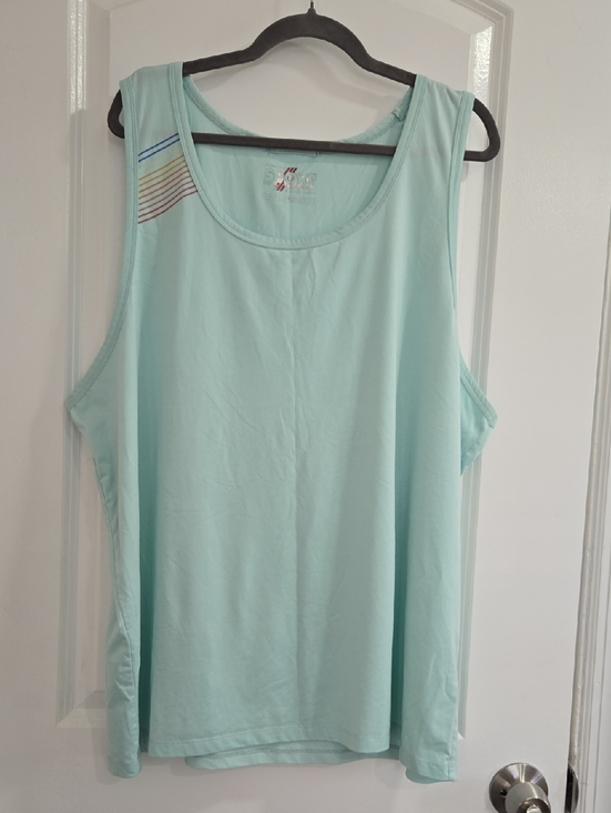 Marine Layer Other - Marine Layer Air Tank Men’s 2XL Light Blue Sleeveless Soft Tank Top